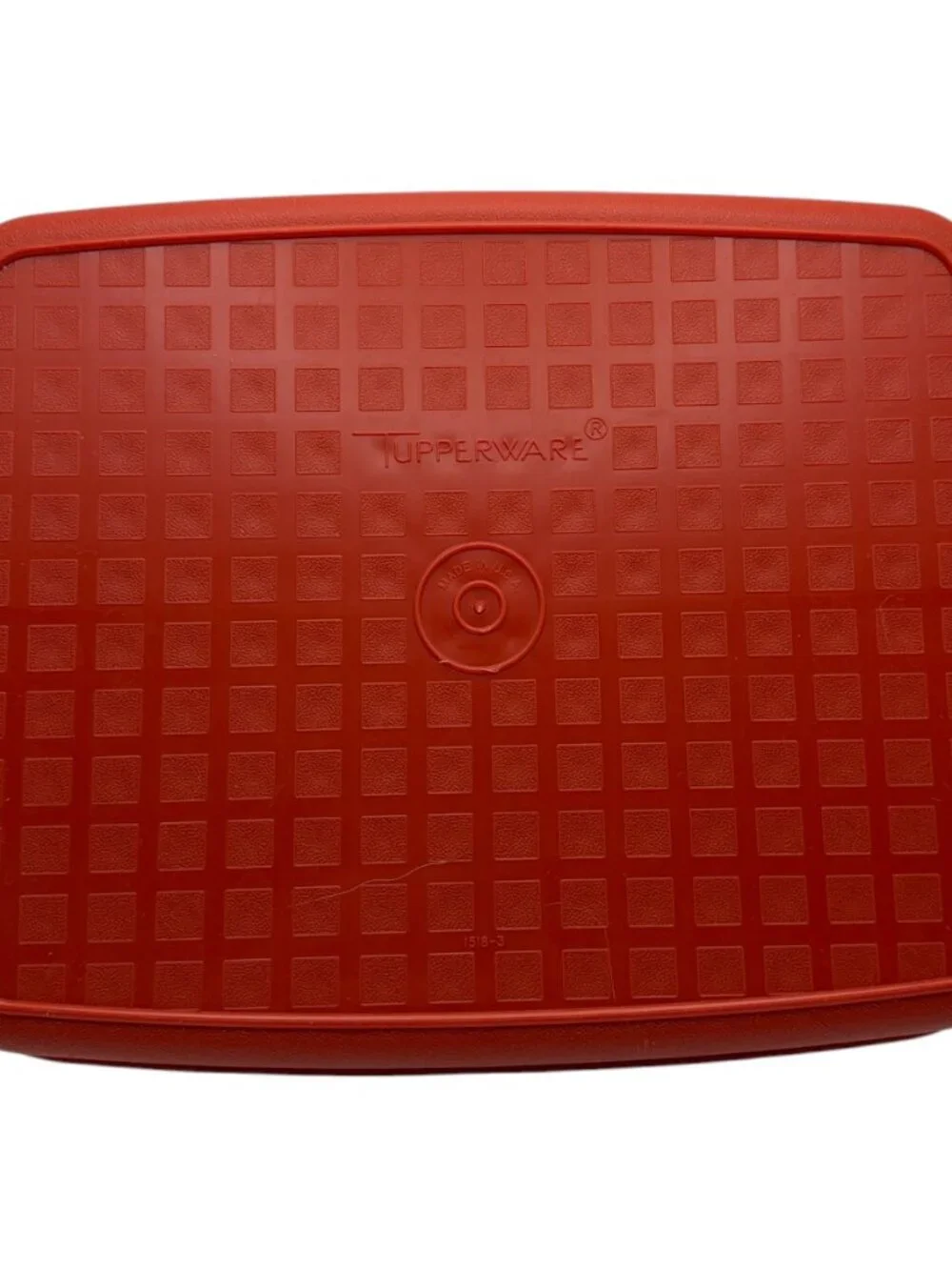 Tupperware Junior Season Serve Marinade Paprika Orange 1518 Sheer Lid Marinator